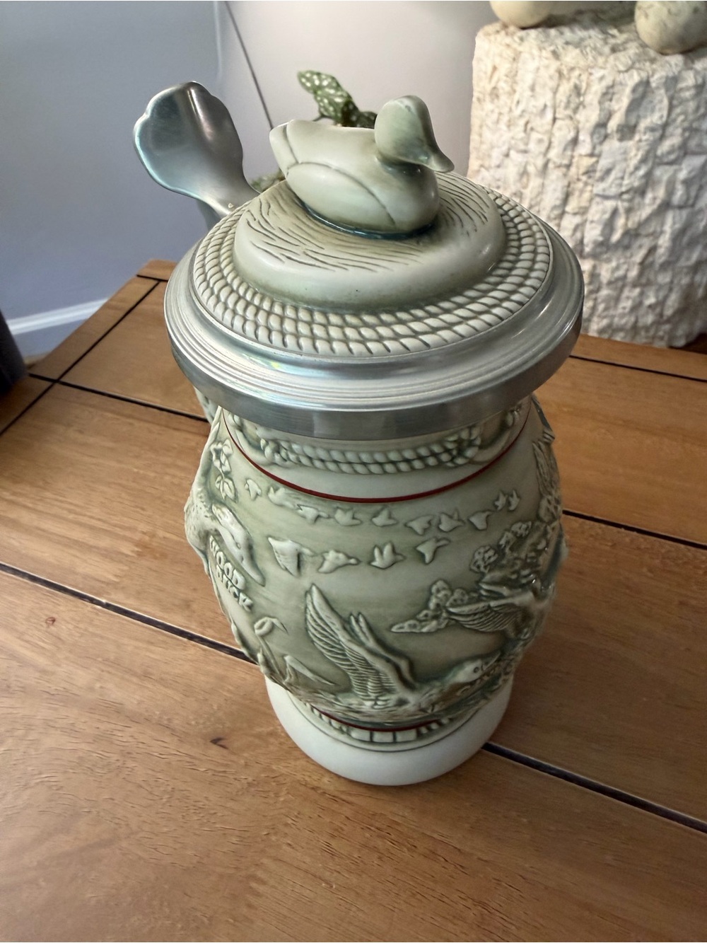 Avon Vintage ‘Ducks Of The American Wilderness Stein 1988 - Highly Decorated